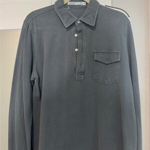 Criquet long sleeve collar shirt